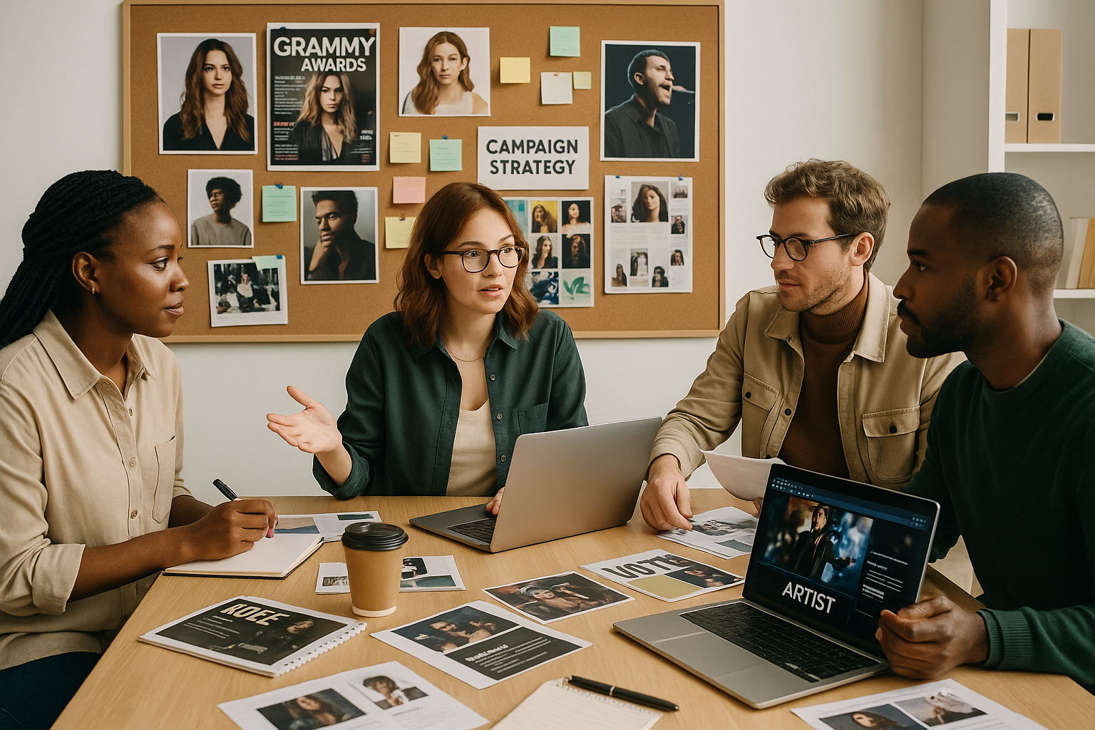 Behind the Scenes of a Grammy Campaign