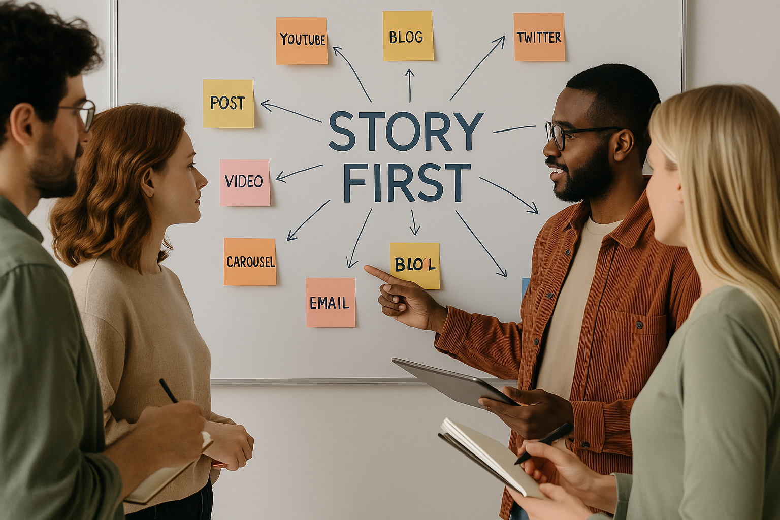 Story First, Then Channel: Our Distribution Mindset
